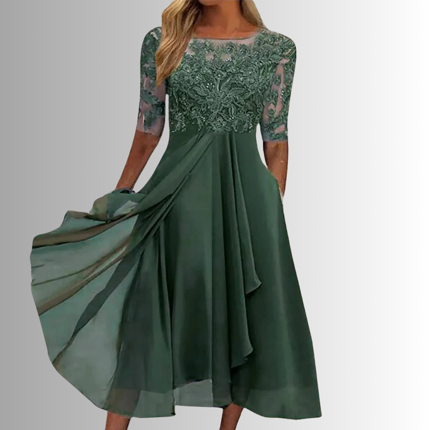 Rhonda | Women's Elegant Maxi Dress