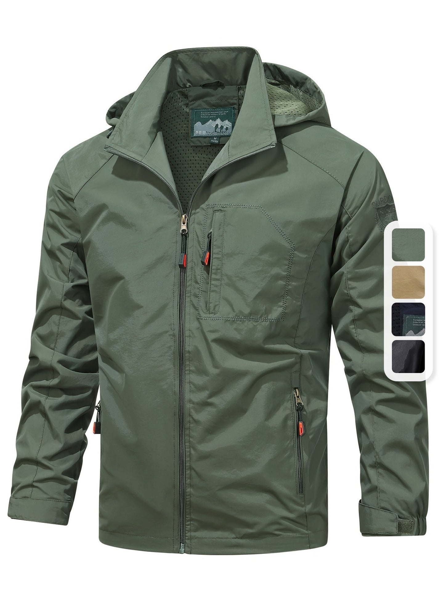 Wendell | Men’s Lightweight Jacket with Long Sleeve
