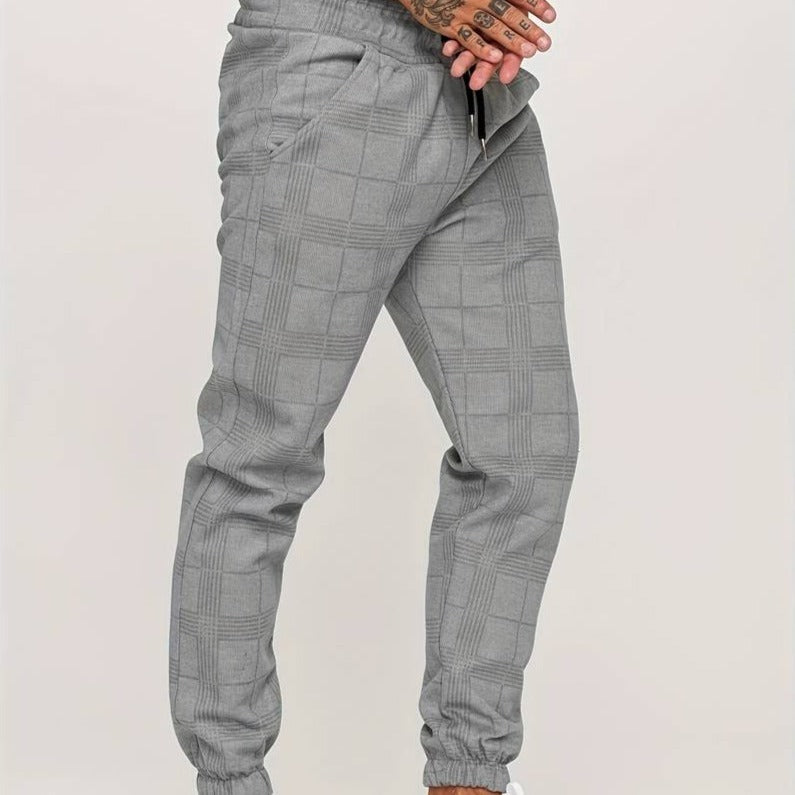Stefan | Men's Stylish Jogging Trousers with Drawstring