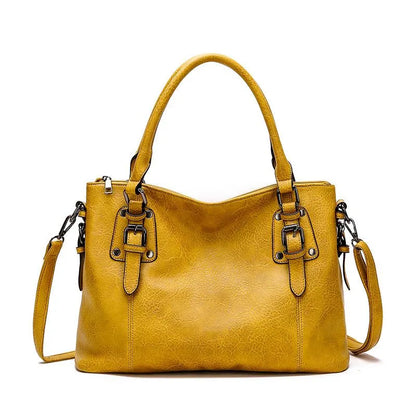 Dagfrid | Versatile and stylish bag in warm caramel brown colour