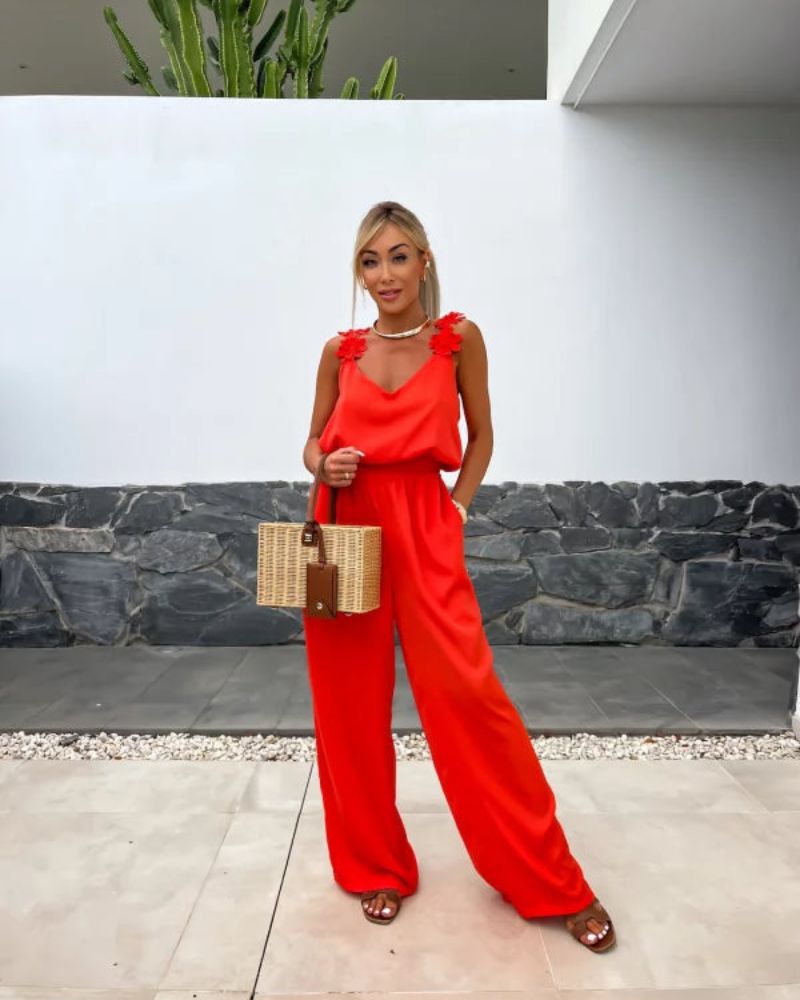 Blair | Women's Relaxed Boho Floral Jumpsuit