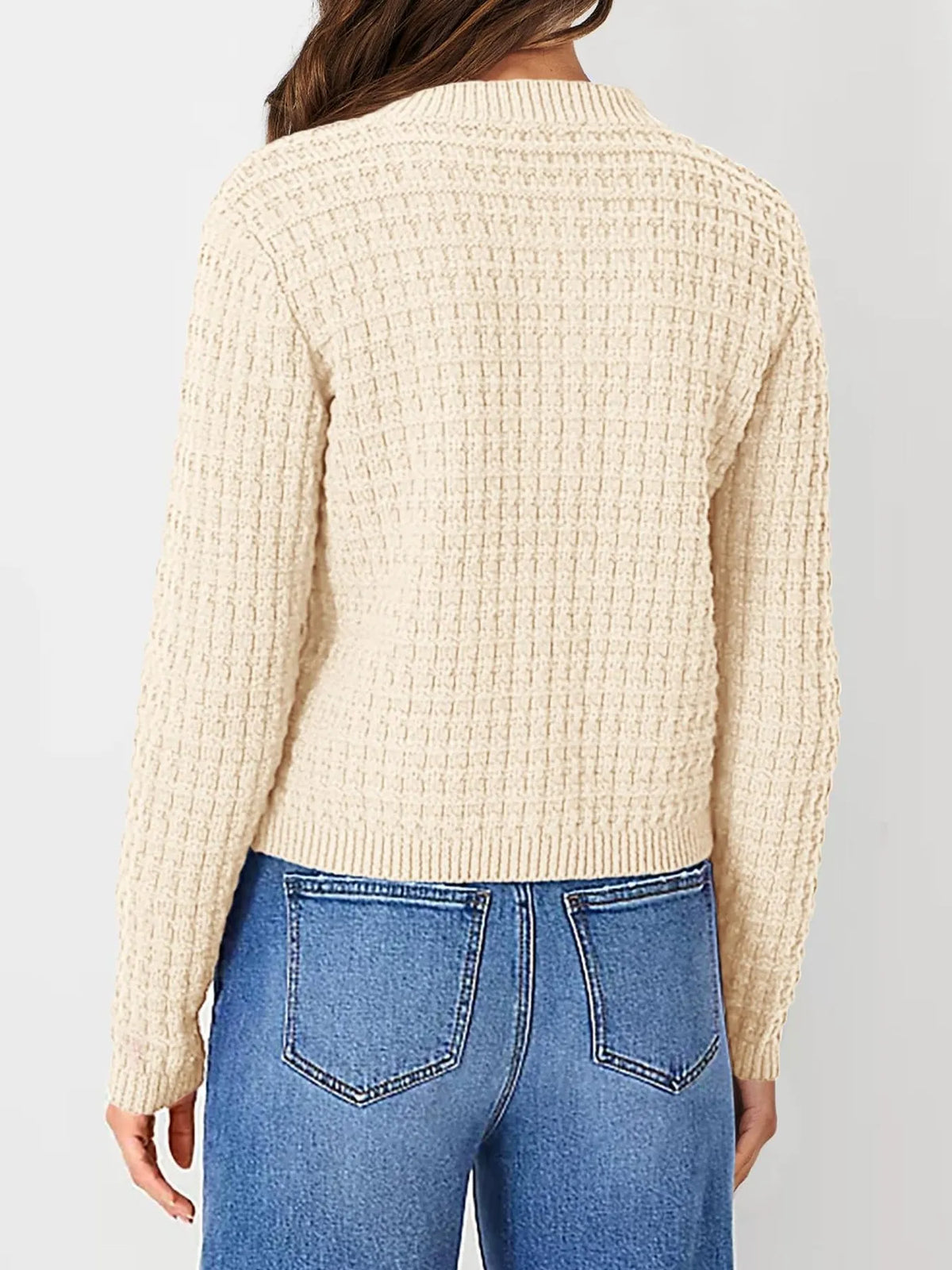 Harper | Women's Cardigan with Button Placket