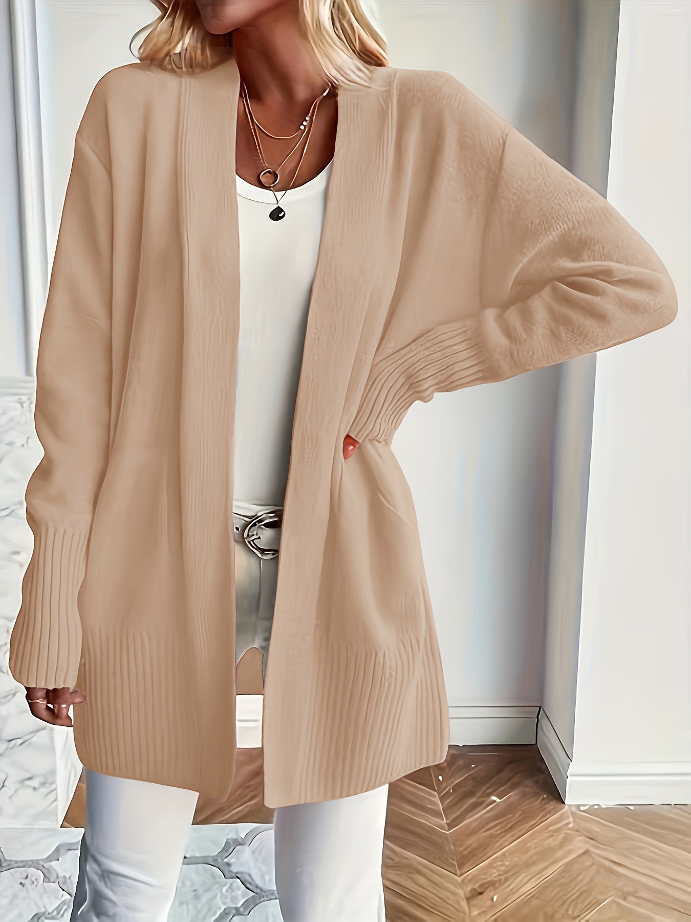 Flor | Women's Longline Relaxed Cozy Cardigan