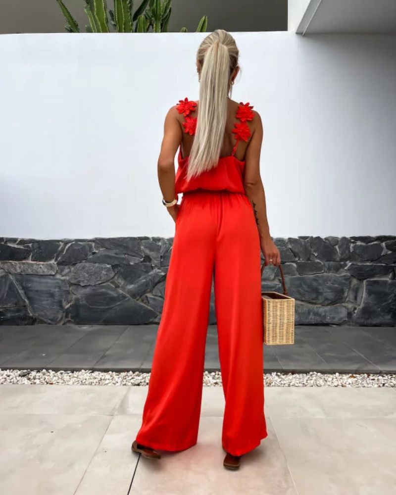 Blair | Women's Relaxed Boho Floral Jumpsuit