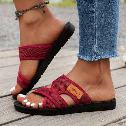 Gaia | Lightweight Open-Toe Breathable Slide Sandals