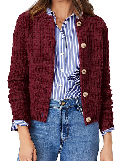 Harper | Women's Cardigan with Button Placket