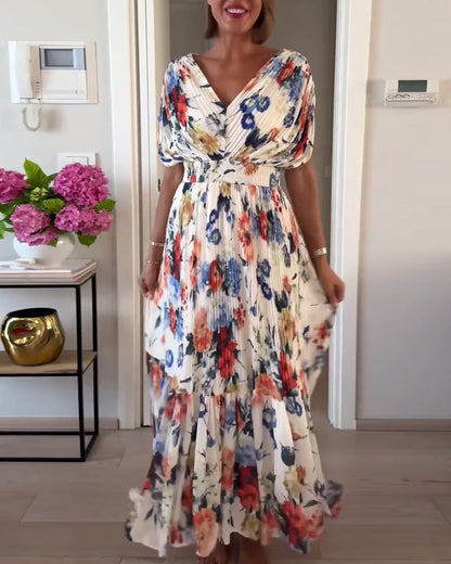 Florelle | Women's Elegant Floral Maxi Dress