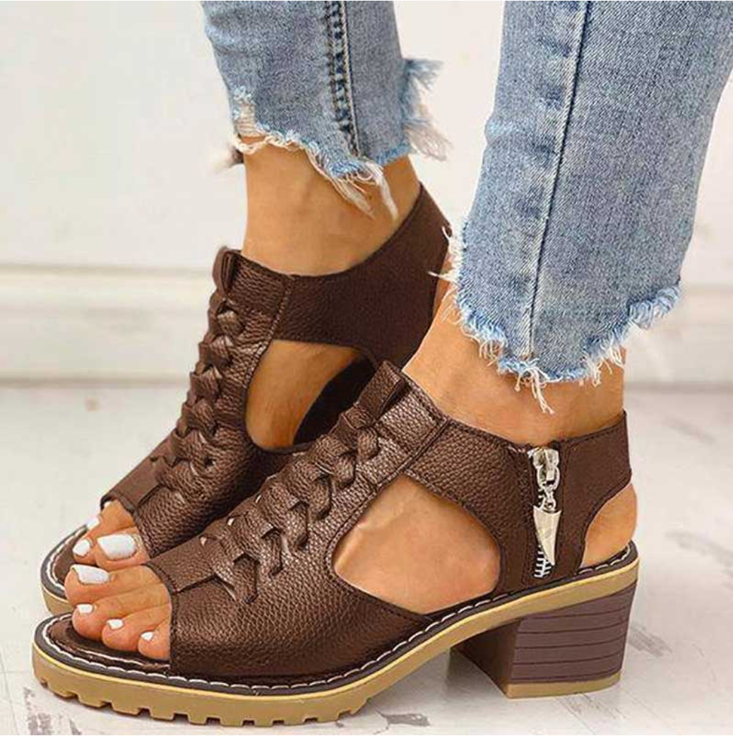 Women's Open-Toe Ouida Elegant High Heeled Sandals