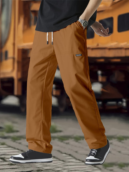Gideon | Men's Relaxed Straight Leg Joggers with Drawstring