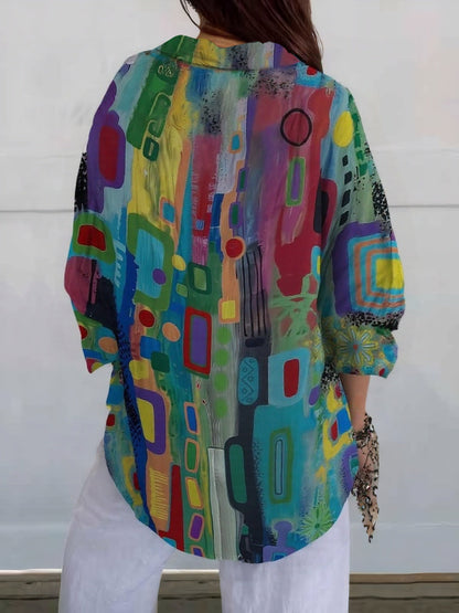 Milah | Women's Elegant Button-Up Shirt