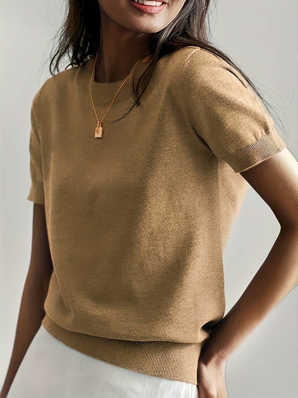 Anais | Women's Lightweight Casual Short Sleeve Top