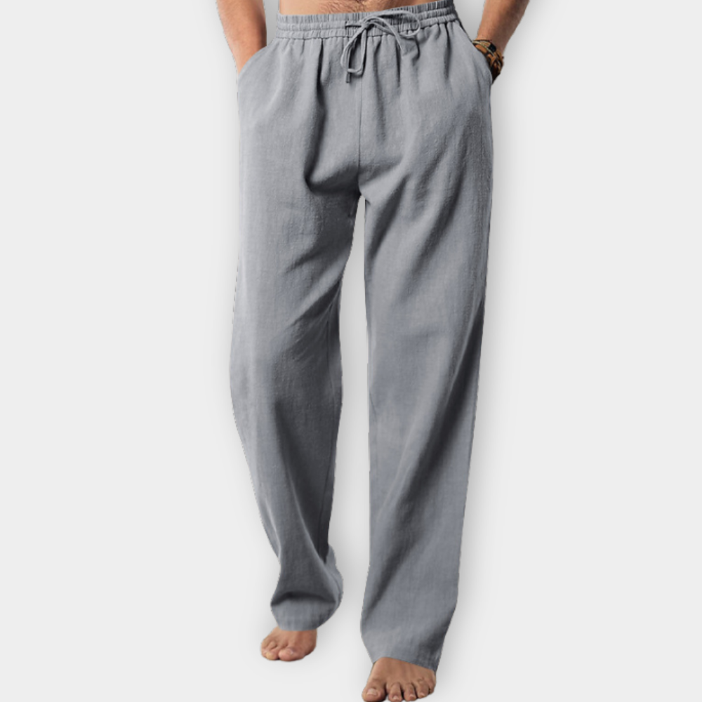 Joel | Men's Relaxed Trousers with Drawstring