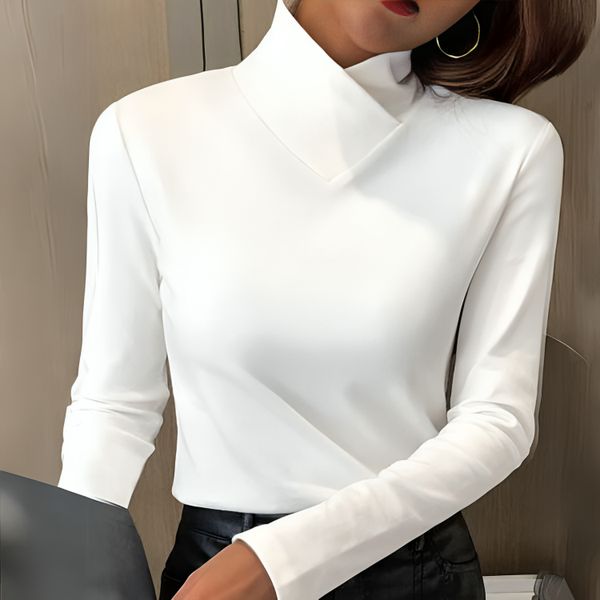 Beverley | Women's Elegant Turtleneck Top