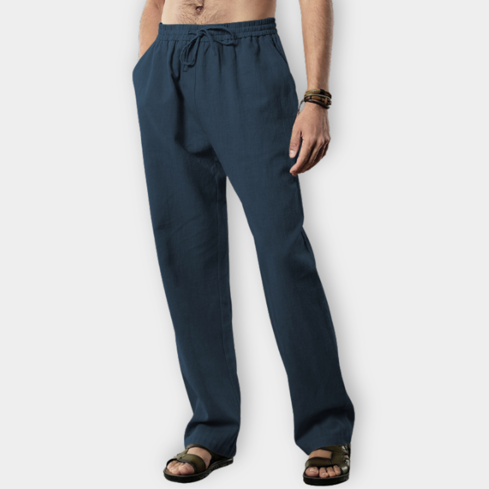 Joel | Men's Relaxed Trousers with Drawstring