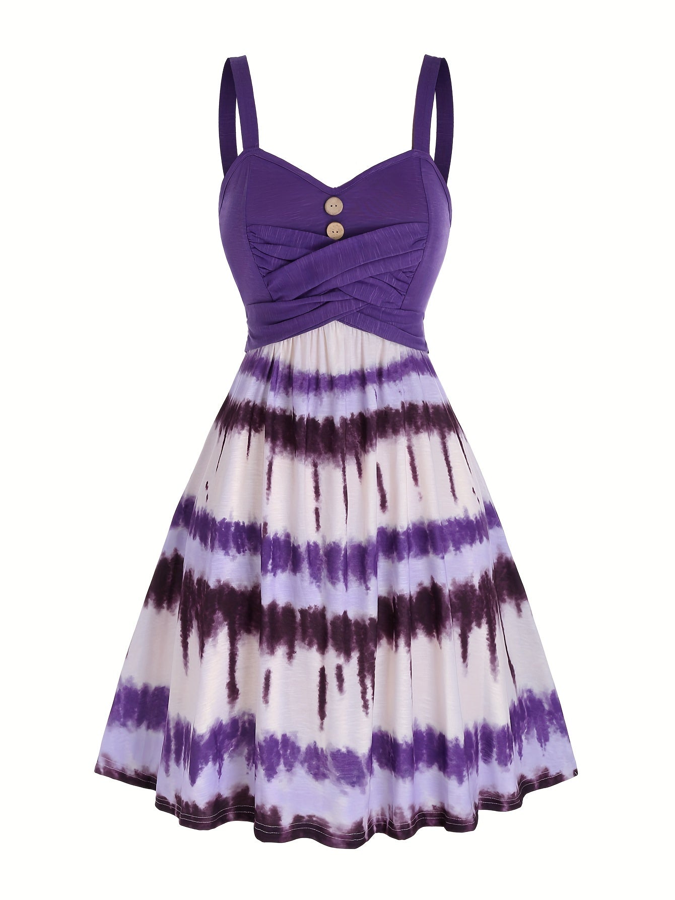 Gisele | Women's Comfortable Tie-Dye Sleeveless Summer Dress