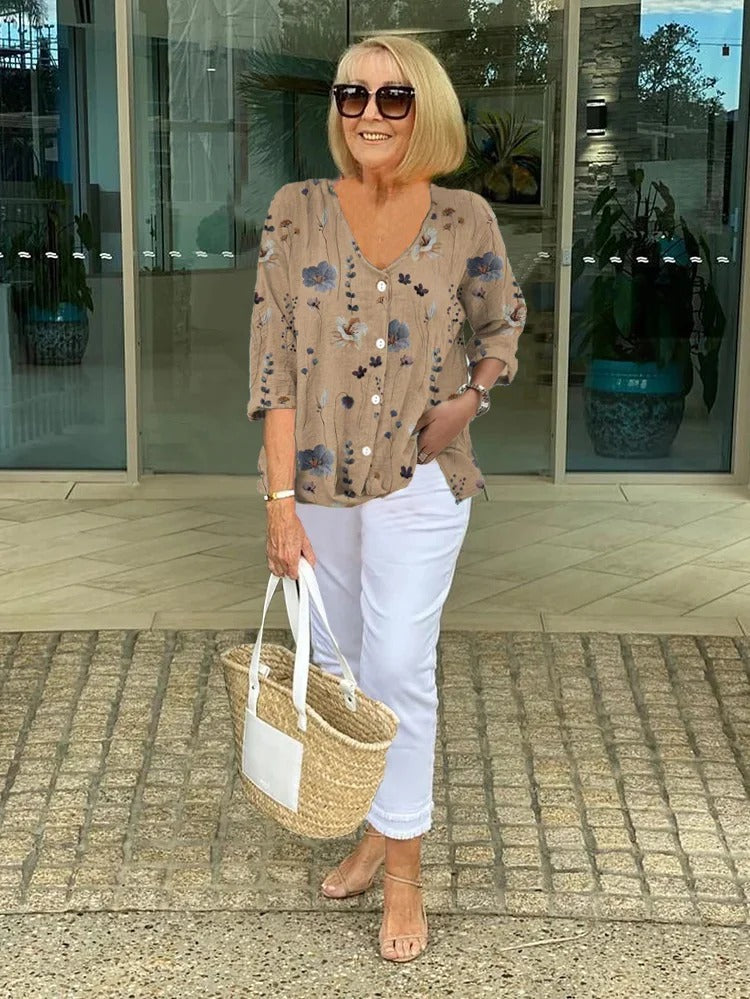 Romilly | Women's Casual Floral Blouse