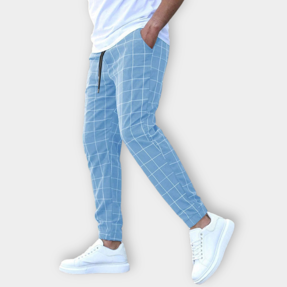 Conrad | Men's Checked Jogger Trousers