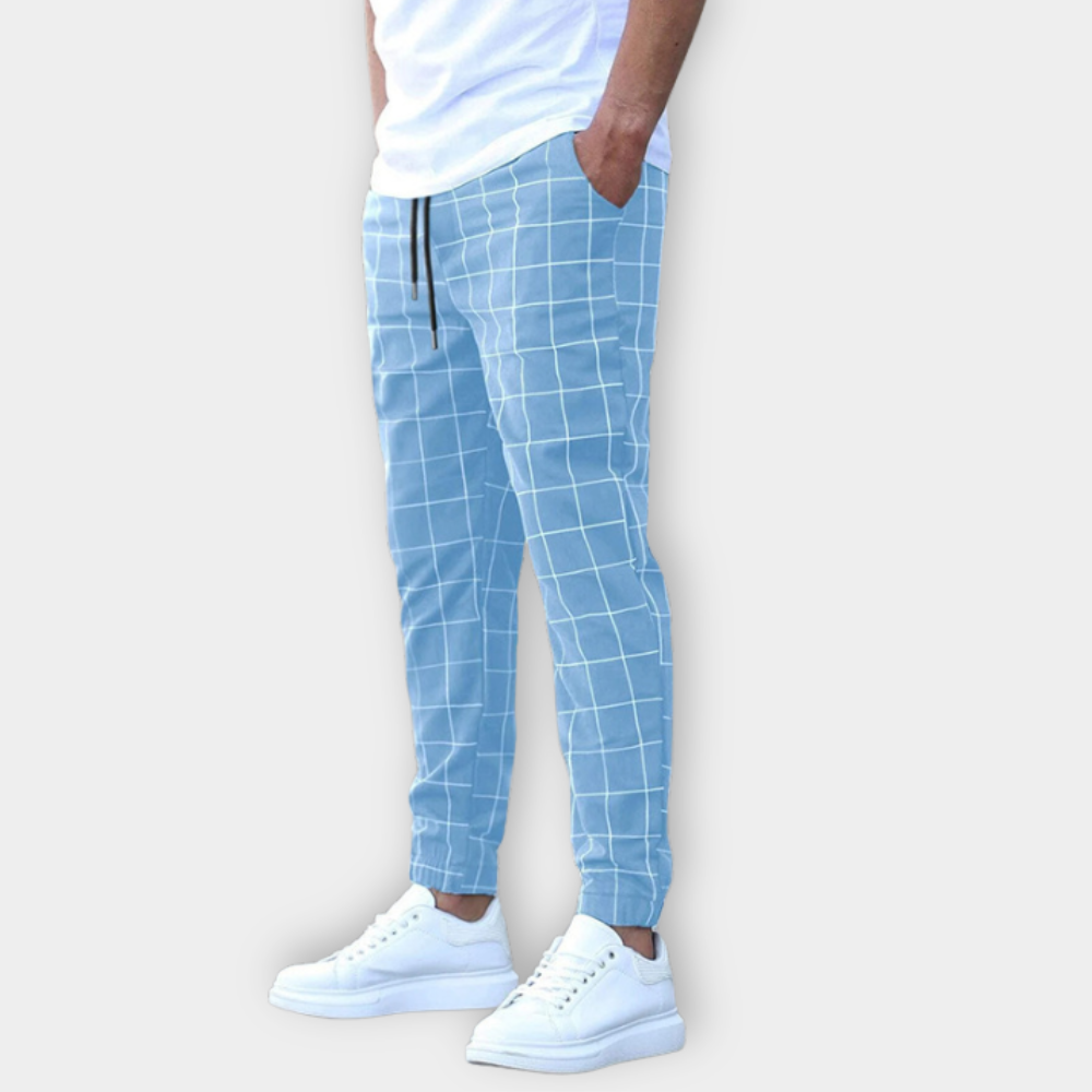 Conrad | Men's Checked Jogger Trousers