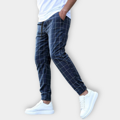 Conrad | Men's Checked Jogger Trousers
