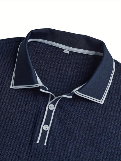 Emilio | Men's Custom Ribbed Polo