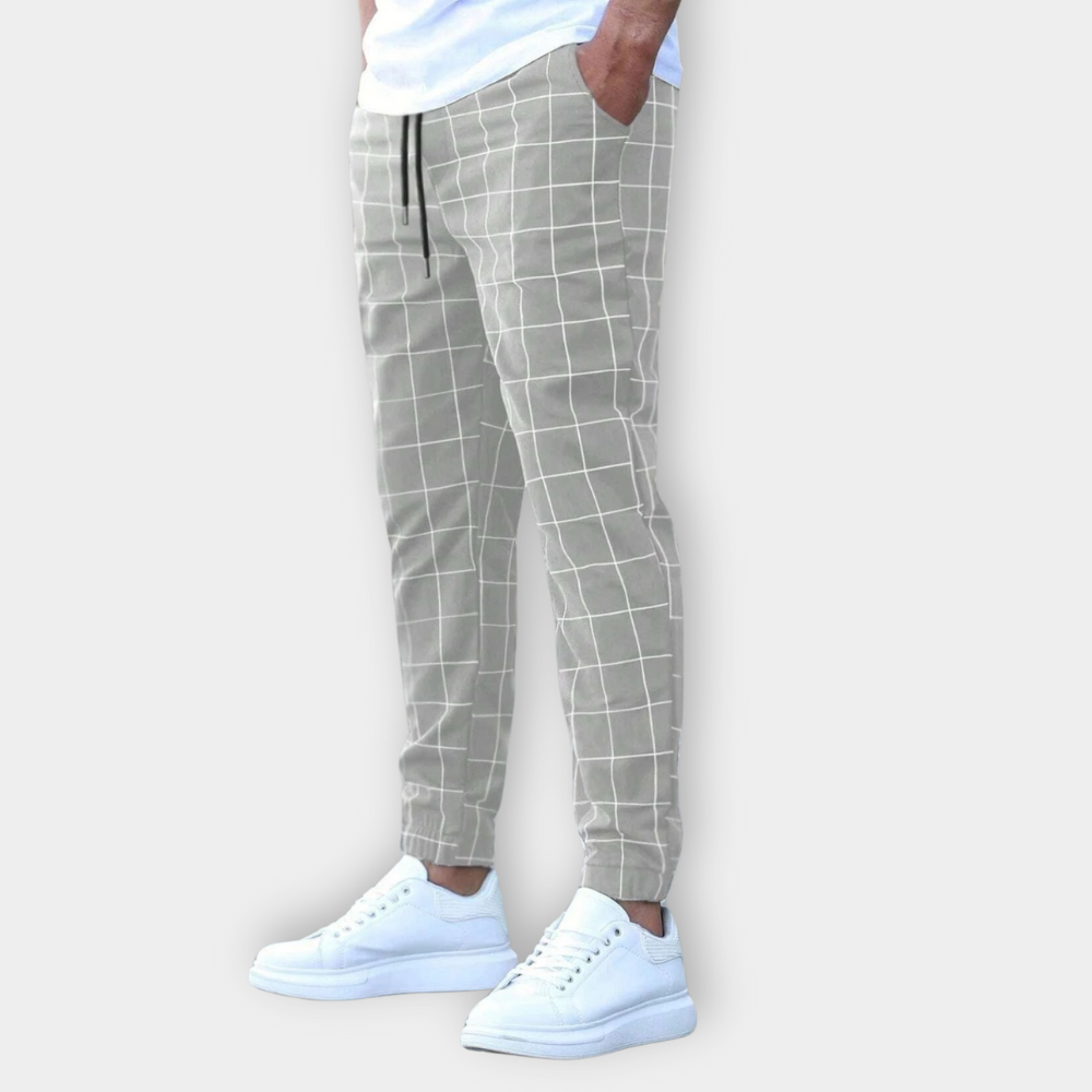 Conrad | Men's Checked Jogger Trousers