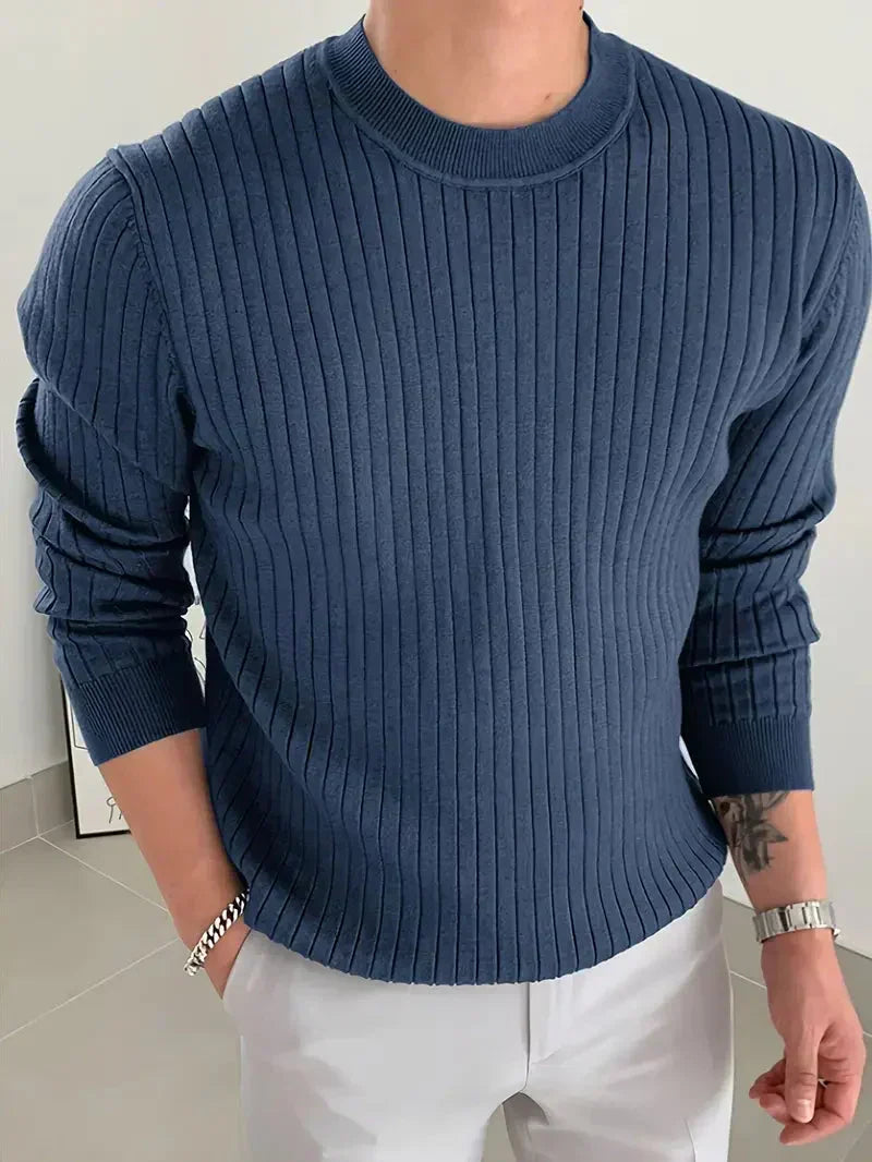 Men's Brit & Boho | Mike Essential Crew Neck Jumper
