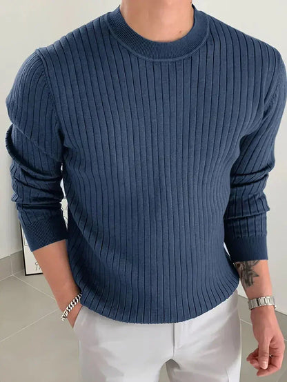 Men's Brit & Boho | Mike Essential Crew Neck Jumper