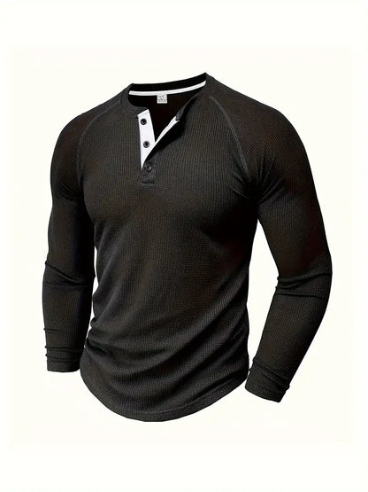 Chad | Men's Relaxed Henley Shirt