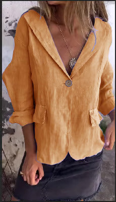 Ellie | Women's Minimalist Blazer with Pockets