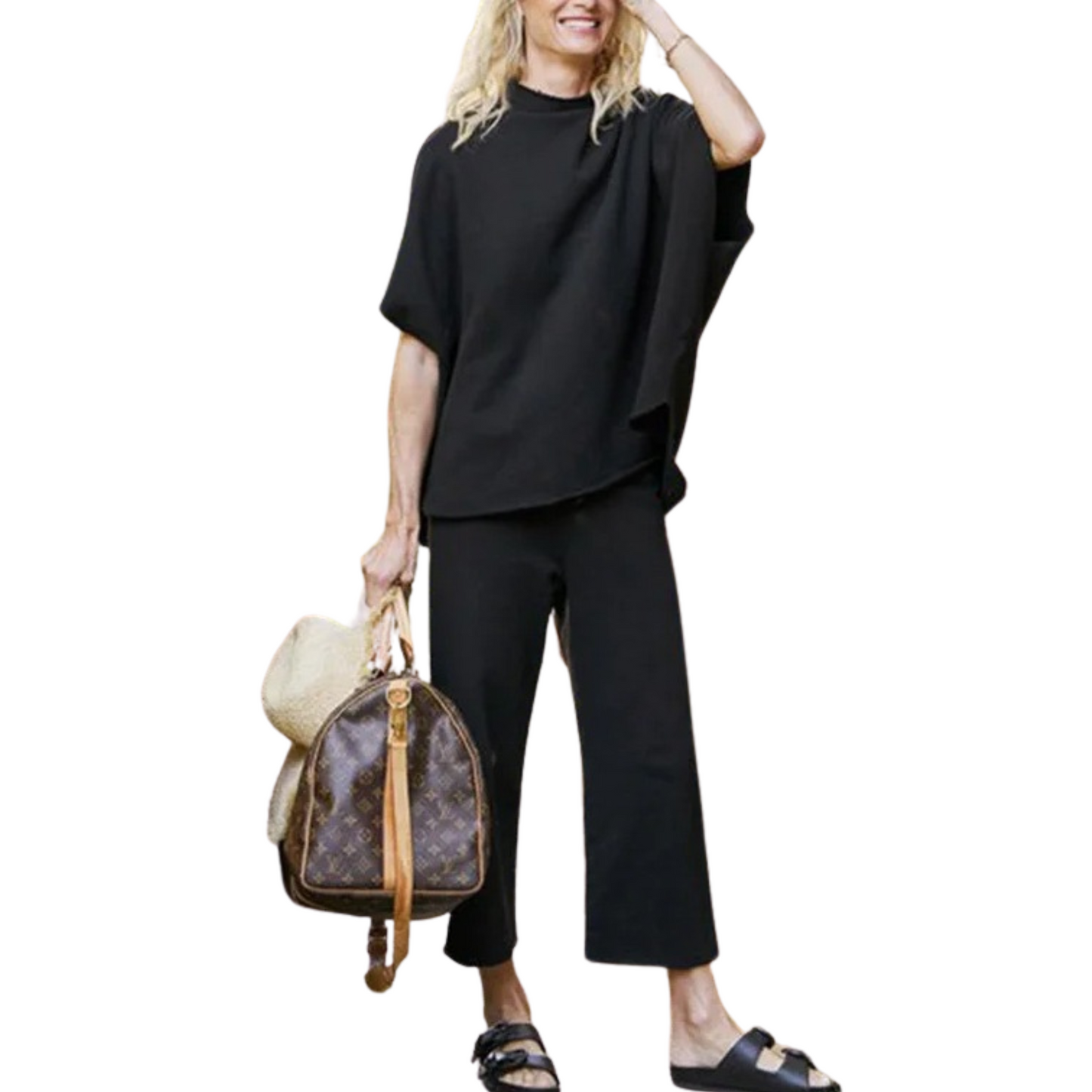 Aella | Women's Relaxed Batwing Sleeve Comfort Set