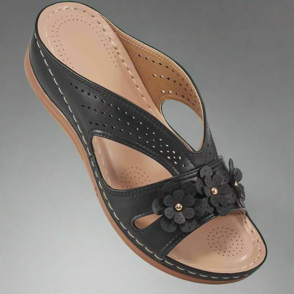 Sibindra | Women's Cushioned Open-Toe Orthopedic Sandals for Sensitive Feet