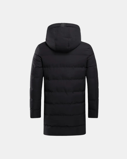 Men's Gianluca Long Winter Jacket with Long Sleeve