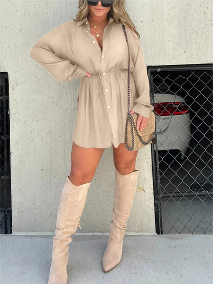 Fara | Women's Chic Romper Mini Dress
