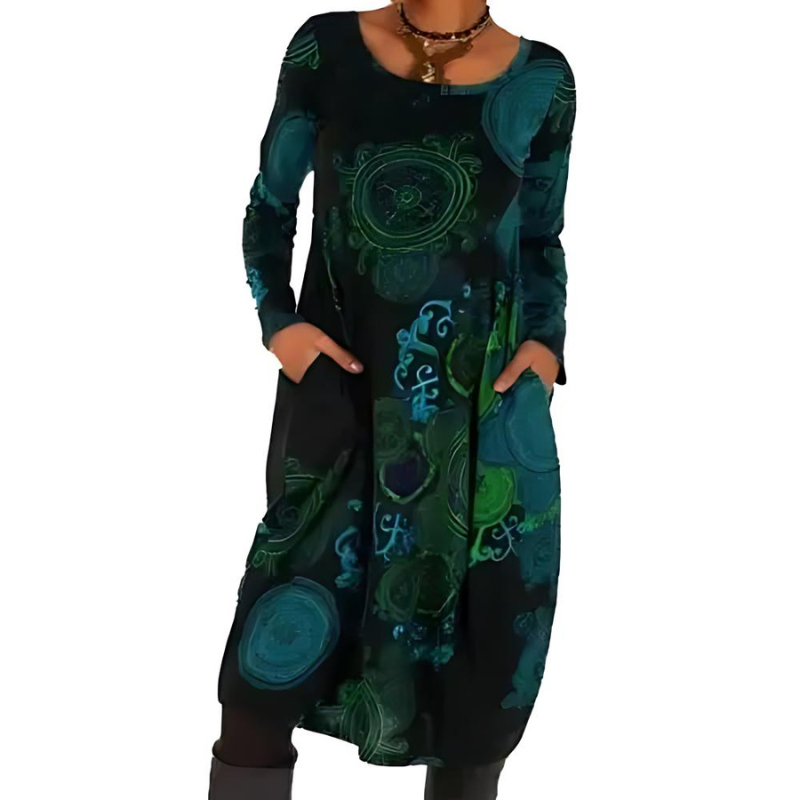 Alyssa | Women's Timeless Maxi Dress with Pockets