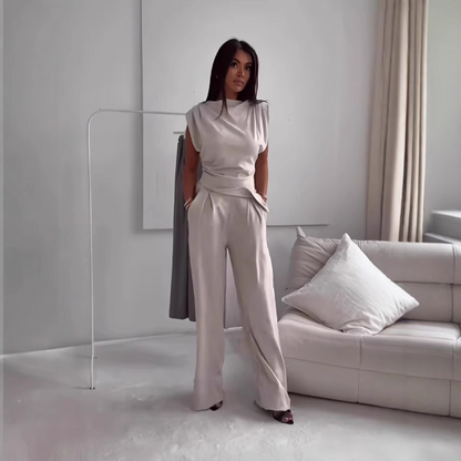 Solenne | Women's Relaxed Casual Elegance Set