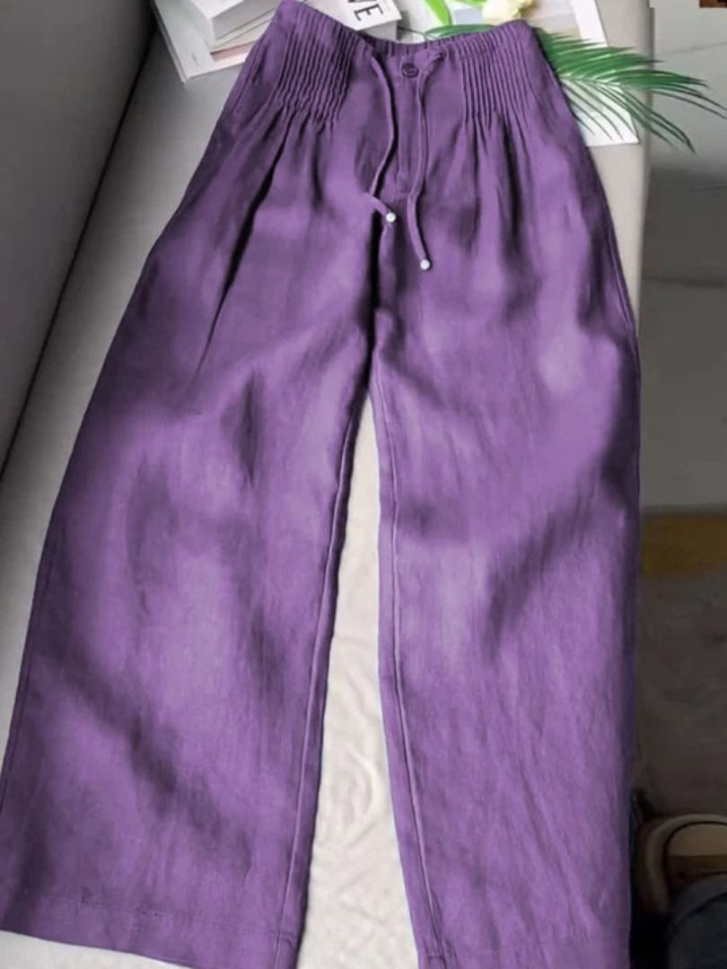 Camille | Women's, Blend Wide-Leg Trousers