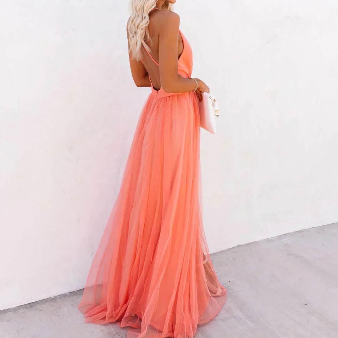 Remia | Maxi Dress Lumière Coral