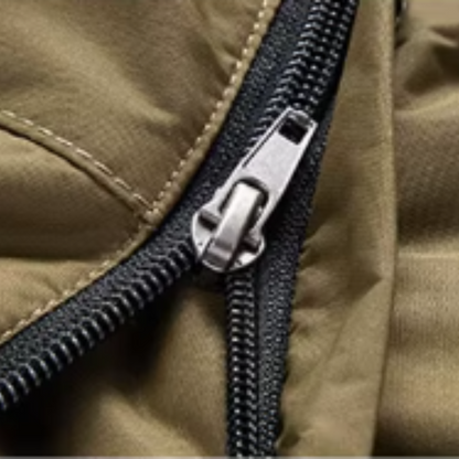 Men's Elegant Parkas Jacket with Long Sleeve