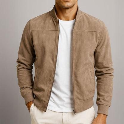 Marius | Men's Classic Urban Jacket with Round Neck