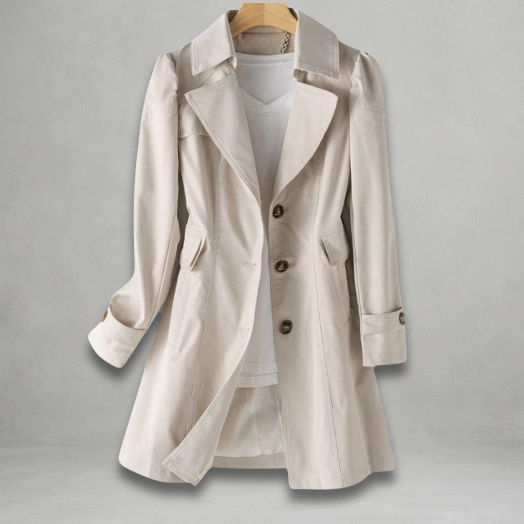 Daniela | Women's Chic Trench Coat with Pockets