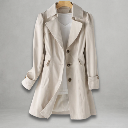 Daniela | Women's Chic Trench Coat with Pockets