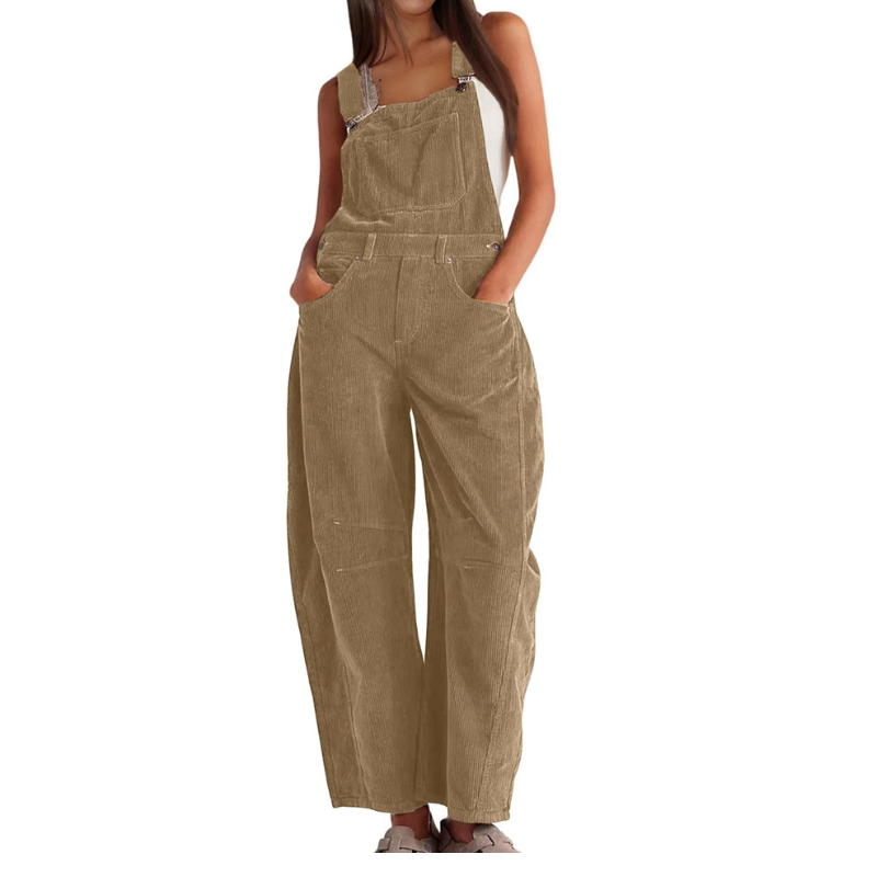 Ethel | Women's Chic Wide-Leg Barrel Jumpsuit