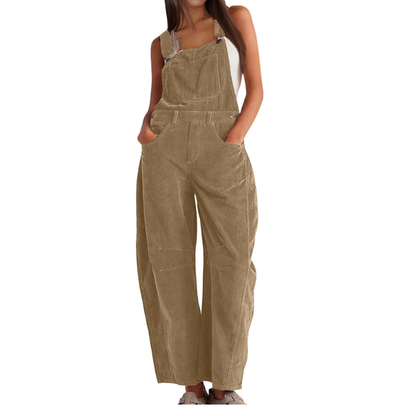 Ethel | Women's Chic Wide-Leg Barrel Jumpsuit