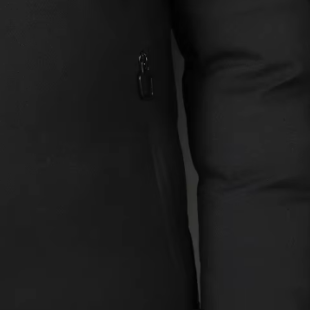 Elegant Long Men's Jacket with Long Sleeve