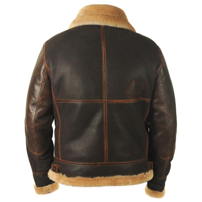 Angelo | Trendy Men's Pilot Jacket with Long Sleeve