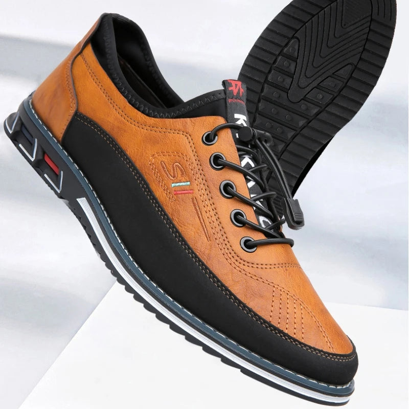 Marcel | Men's Breathable Lace-Up Orthopedic Oxford Shoes