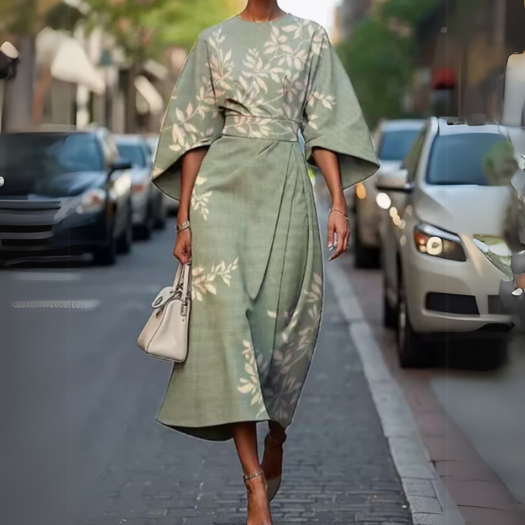 Liliana | Women's Easygoing Daily Midi Dress