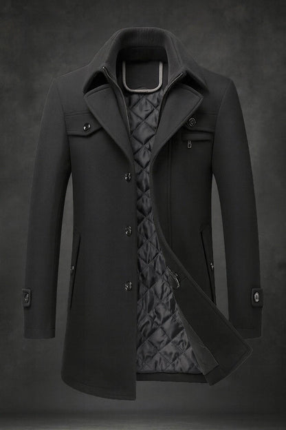 Men's Fairmont Overcoat Jacket with Pockets