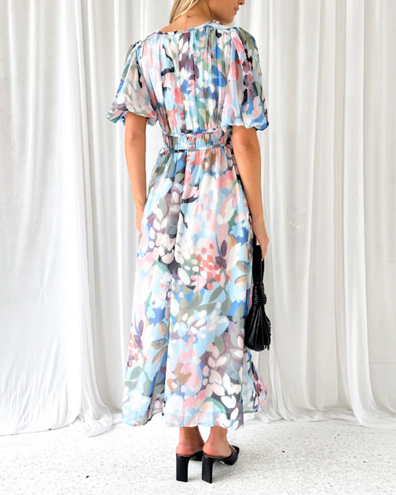Elvira | Women's Long Boho Style Maxi Dress