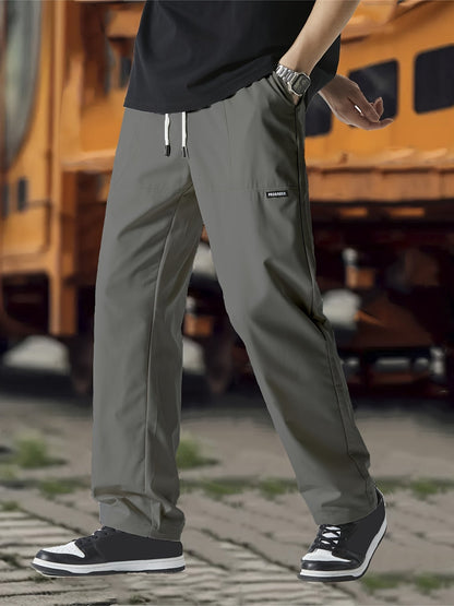 Gideon | Men's Relaxed Straight Leg Joggers with Drawstring